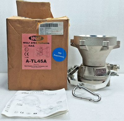 Wolf A-TL45A  Aluminum Turbolite Floodlight ATEX Air lamp Temporary Lighting New