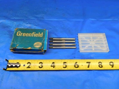 4 PCS NEW GREENFIELD M6 X 1 D8 HSS THREAD FORMING PLUG TAP 4 STRAIGHT FLUTE 6