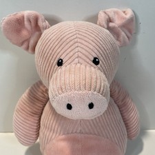 Melissa  Doug Pink Corduroy Pig Plush Princess Soft Toys Stuffed Animal Toy 13  