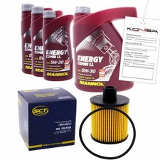 Inspektionskit Serviceset MANNOL Combi LL 5W-30 f�r Bmw Z8 4.9