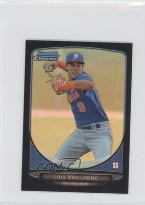 2013 Bowman Chrome Minis Black Refractor 25/25 Luis Guillorme #13 a8x
