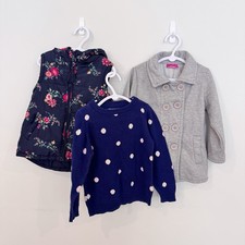 Girls Size 4 Winter Clothing Bundle Coat Vest Jumper