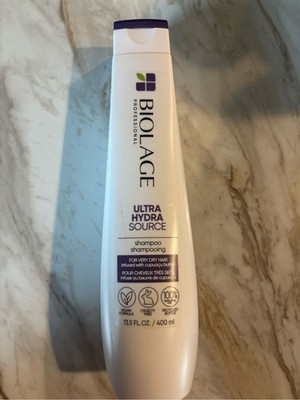 Biolage Ultra HydraSource Shampoo - White with Purple Accents