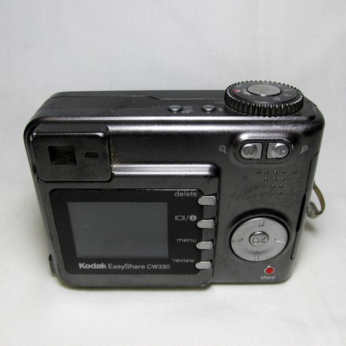 Kodak EasyShare CW330 4.0MP Digital Camera Tested Works Gray Silver No SD Card - Picture 4 of 8