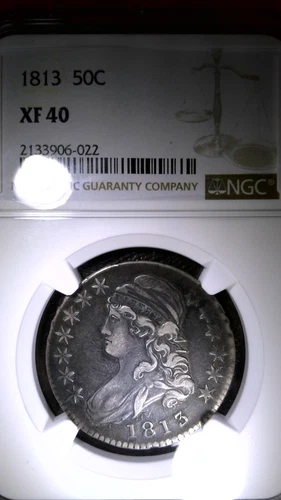 1813 Bust Half Dollar NGC XF-40
