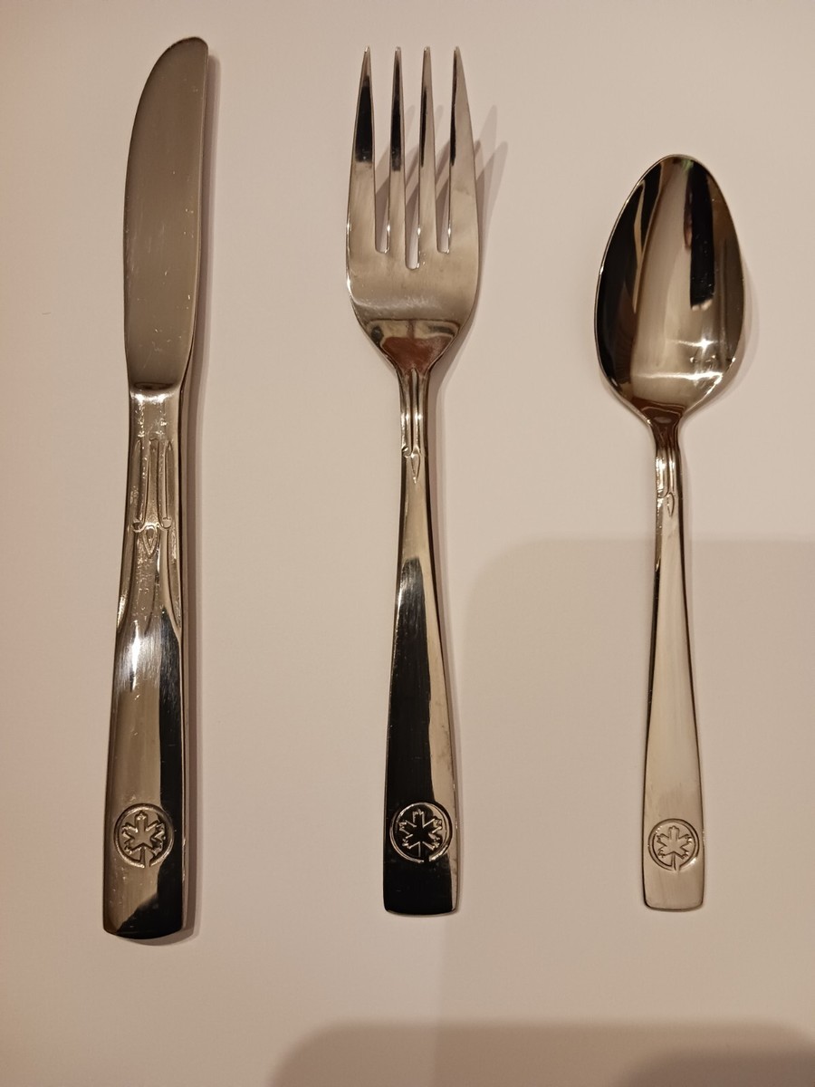 Vintage Airline Stainless Cutlery,Maple Leaf 🍁Logo Air