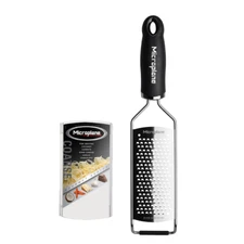 Microplane Gourmet Series Coarse Cheese Grater – Stainless Steel & Durable