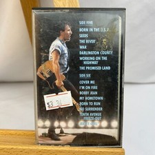 Bruce Springsteen The E Street Band - LIVE/1975-85 1984 Cassette Tape NICE