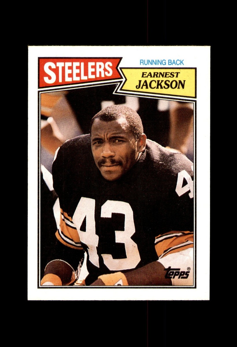 1987 TOPPS FOOTBALL PITTSBURGH STEELERS #285 EARNEST JACKSON | eBay