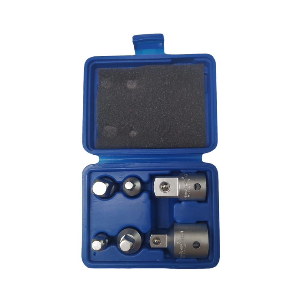 SET ADATTATORI RIDUTTORI 6pz PER BUSSOLE AD IMPATTO CHIAVI UTENSILI Cr-V CONDOR