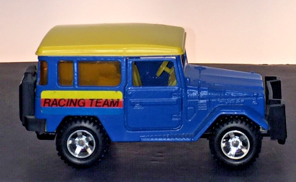 Majorette Toyota Racing Team Land Cruiser Diecast Car Toy