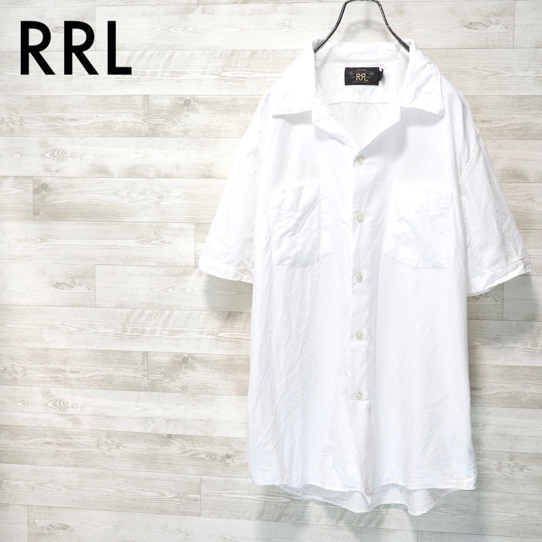 Rrl 23Ss Oxford Short Sleeve Shirt-Wht/L | eBay