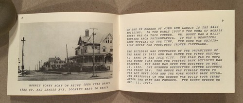 Sea Isle City NJ: Zwei ca. 1990er historische Soc. WANDERTOURENHEFTE NR.1 & NR.3 - Bild 7 von 18