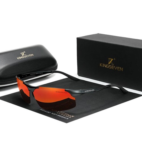 Gafas de sol polarizadas KINGSEVEN gafas de sol aluminio magnesio gafas de sol gafas de conducción nuevas - Imagen 7 de 13