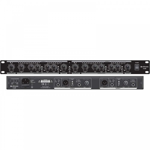 Citronic CL22 Dual Stereo Compressor, Limiter Expander amd Noise Gate 19" Rack - Picture 4 of 4