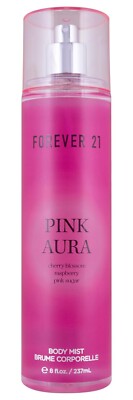 FOREVER 21 PINK AURA for Women Fragrance BODY MIST 8 oz 237 ml NEW IN TUBE