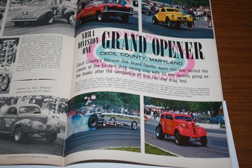 SUPER STOCK & DRAG ILL magazine september 1965 hemi under glass - Picture 4 of 4