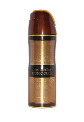 200ml Iconic Oud Deodorant | Rich Arabian Parfum Spray for Men & Women