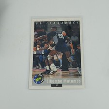 1992 Classic Draft #98 Dikembe Mutombo Georgetown Hoyas