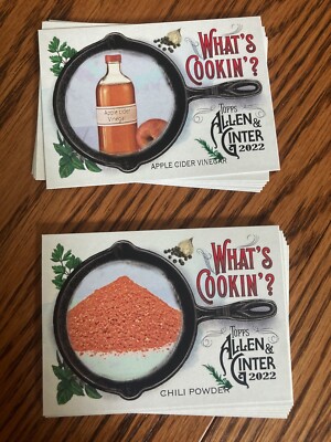 2022 Topps Allen & Ginter What's Cookin'? Insert You Pick