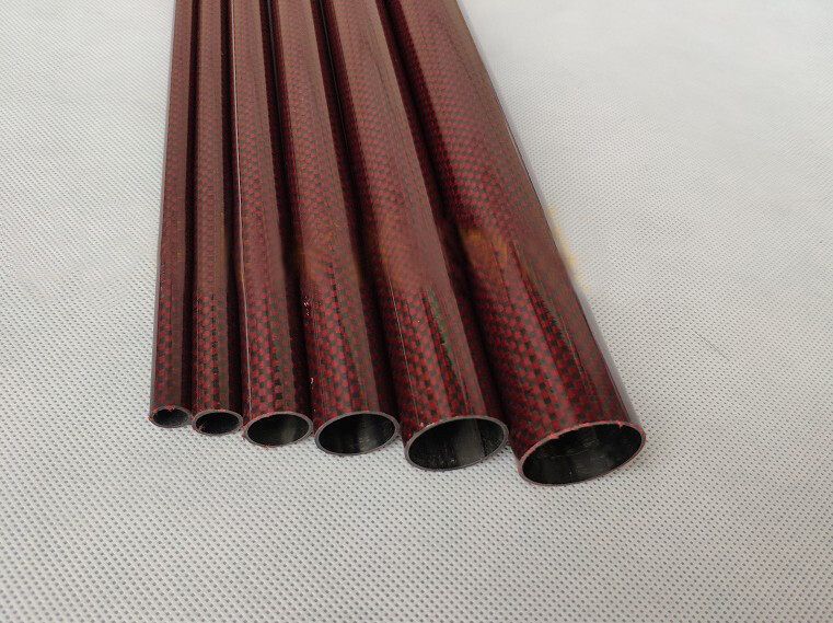 Tubo In Carbonio Con Diametro Di 30 Mm, Tubo In Fibra Di Carbonio CFK, 3 K, Lunghezza A Scelta (330 Mm - Foto 7