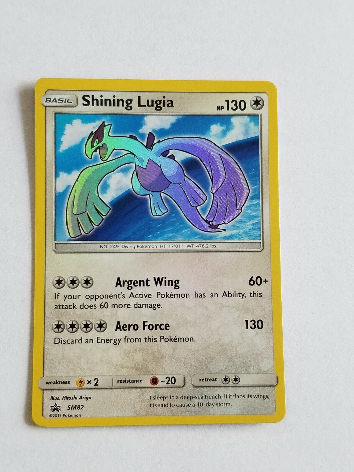 Carta Pokemon Lugia Iridescente SM82 Promo Shiny Ita - Vinted