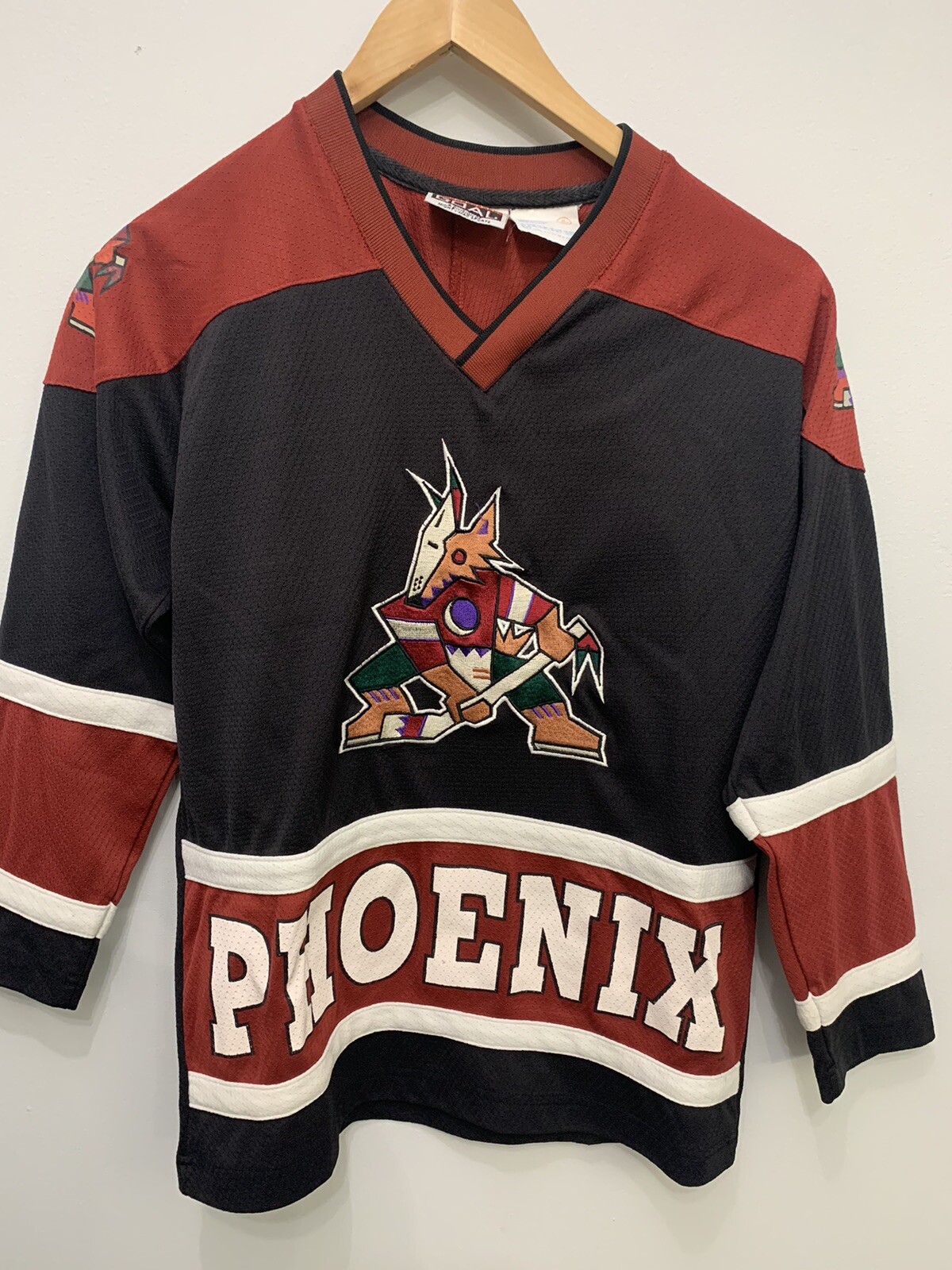 Youth Medium NHL Phoenix Coyotes Vintage Jeremy Roenick #97 Winning Goal Jersey