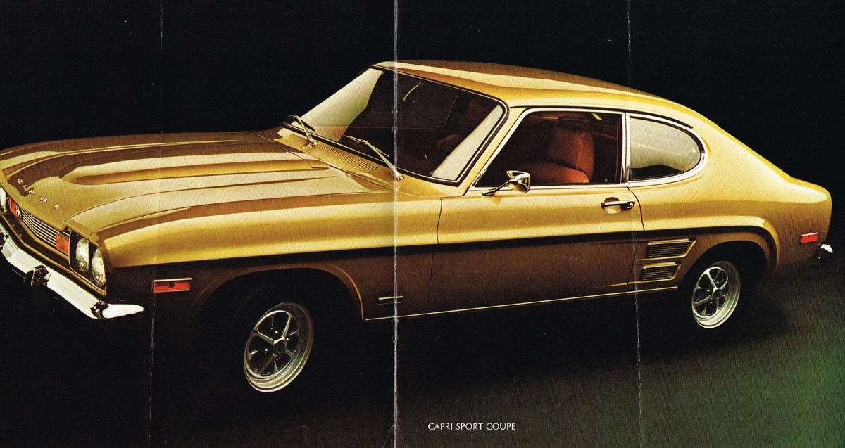 1972 FORD CAPRI Gt Super Roo A3 Poster Ad Sales Brochure Advertisement 1972 FORD CAPRI Gt Super Roo A3 Poster Ad Sales Brochure Advertisement