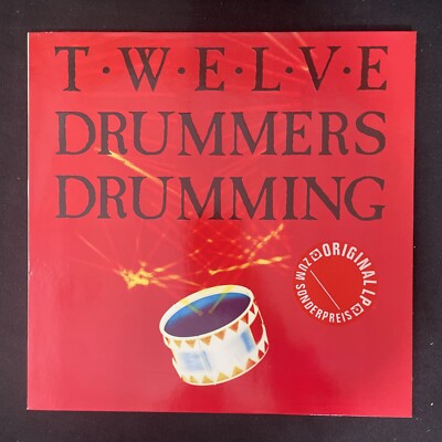 TWELVE DRUMMERS DRUMMING Vinyl LP 1983 First ex. Wallenstein, 80er Rock aus D