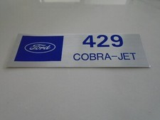 Reproduction Ford 429 Cobra-jet Valve Cover Decal
