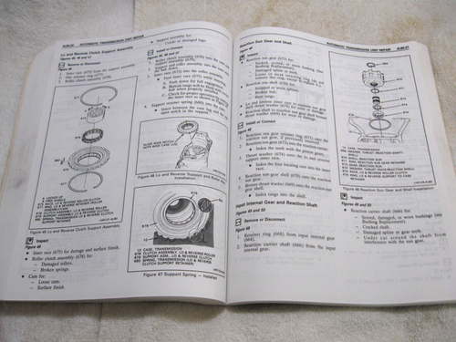 1991-92 CHEVY TRUCK Light Duty Unit Repair Manuals Pick-Up Blazer Jimmy Crew Cab - Picture 8 of 10