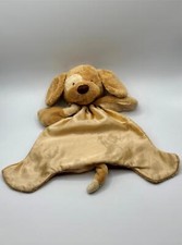 Baby Gund SPUNKY HUGGYBUDDY Beige 15" DOG Lovey / Security Blanket Toy 058968