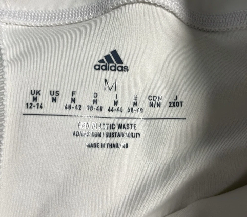 Adidas T Match Tennis Skirt White Size Medium Brand New