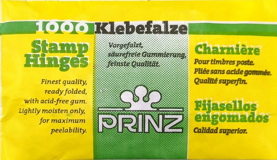 PRINZ-Stamp Cerniere Per Francobolli 7040 - 1000 Pezzi, Classiche E Professionali - 2