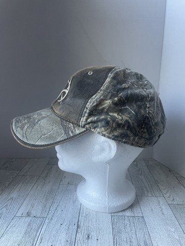 REALTREE CAMO TAN ANTLERS OUTDOOR CAP HUNTING ADJUSTABLE HAT - Picture 2 of 8