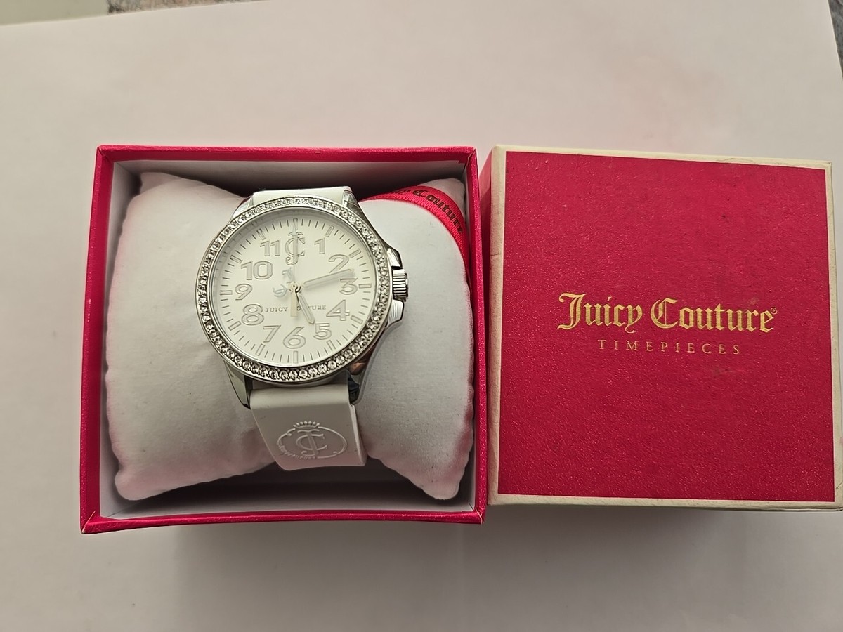 Juicy Couture Red and Silver Timepiece Watch Juicy Couture Sterling Silver Watches for Women | Mercari main image 2