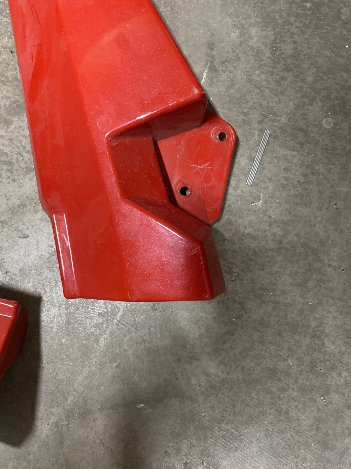 2015 Polaris RZR XP 1000 OEM R/L Door Plastic Pillar Cover Havasu red