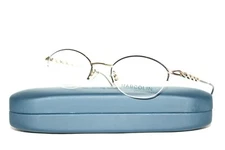 NEW MARCOLIN MERCY MA7328 032 BLACK SEMI RIMLESS AUTHENTIC EYEGLASSES 46MM CASE