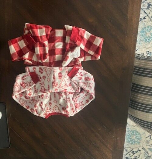 GIRLS JINGLE & JOY SET OF 2  LONG SLEEVE WITH FEET FRONT ZIP SLEEPER SIZE 3T