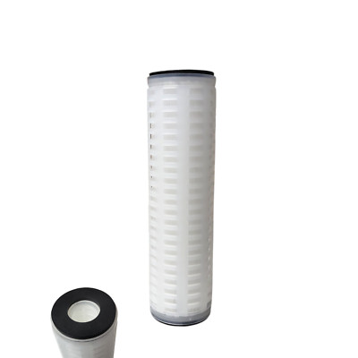 Pentek P0.2-10E, Pleated Polypropylene High Efficiency-DOE, 10' Double gasket
