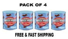 (4  pack) Swiss Miss Milk Chocolate Flavored Hot Cocoa Mix, 45.68 oz. Canister