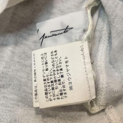 YOHJI YAMAMOTO damage layered design tee | eBay