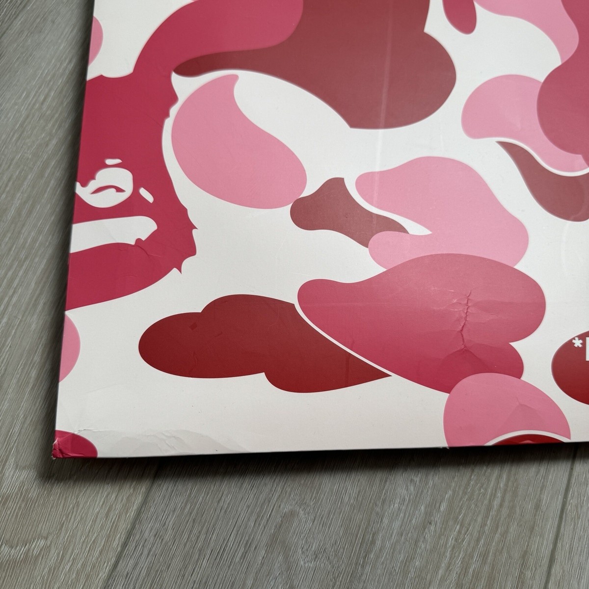 A Bathing Ape BAPE Shopping Gift Tote Bag Large Pink Camo | eBay