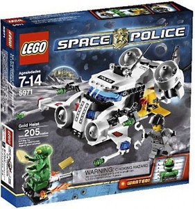 lego space police gold heist