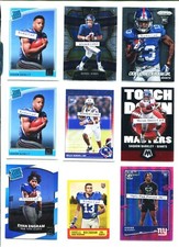 Giants, Nabers, Barkley, L. Taylor, D. Jones, Rookie Team Sets 220 Card Lot READ