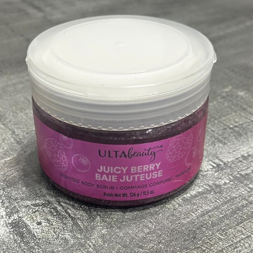 Ulta Beauty Juicy Berry duftendes Körperpeeling 11,5oz 326g Neu Versiegelt Volle Größe