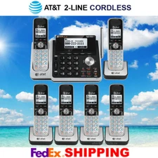 AT&T TL88102 / TL88202 2-LINE DECT 6.0 - 6 CORDLESS PHONE SYSTEM - BRAND NEW