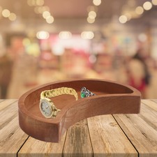 Sushi Serving Platter Food Dish Crystal Display Tray Jewelry Tray