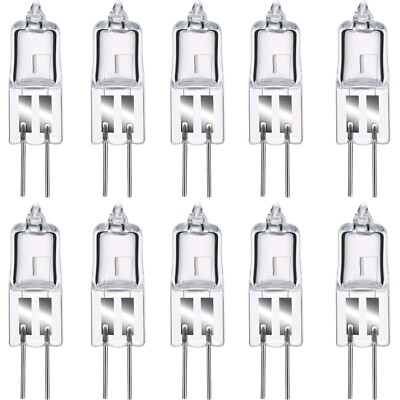 Praktisches 10er-Set dimmbarer G4 Halogenlampen für vielseitige Innenbeleuchtung