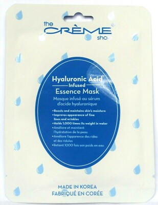 The Creme Shop Hyaluronic Acid Essence Mask new